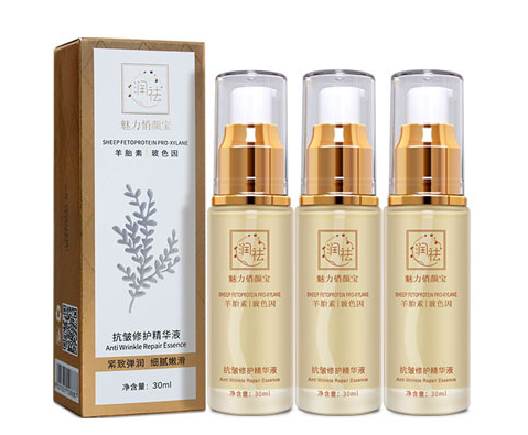 润祛·魅力悄颜宝·抗皱修护精华液真的假的小心上当记者曝光大家千万注意(图2)